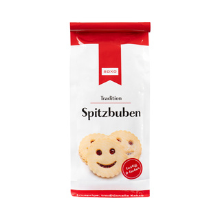 Set mit 4x SOXO Damenfüße Bunte Donuts in einer Geschenkbox