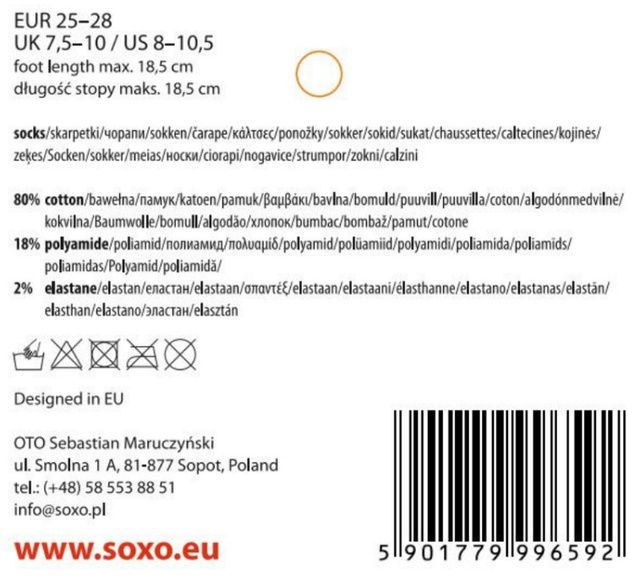 1 Paare von lustige Socken mit Punkte | Kindersocken | SOXO