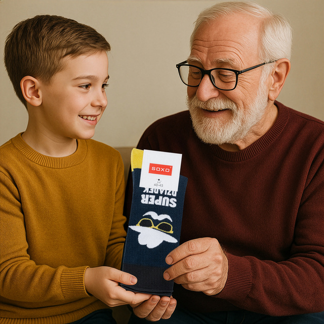 SOXO GOOD STUFF Socken - Super Opa