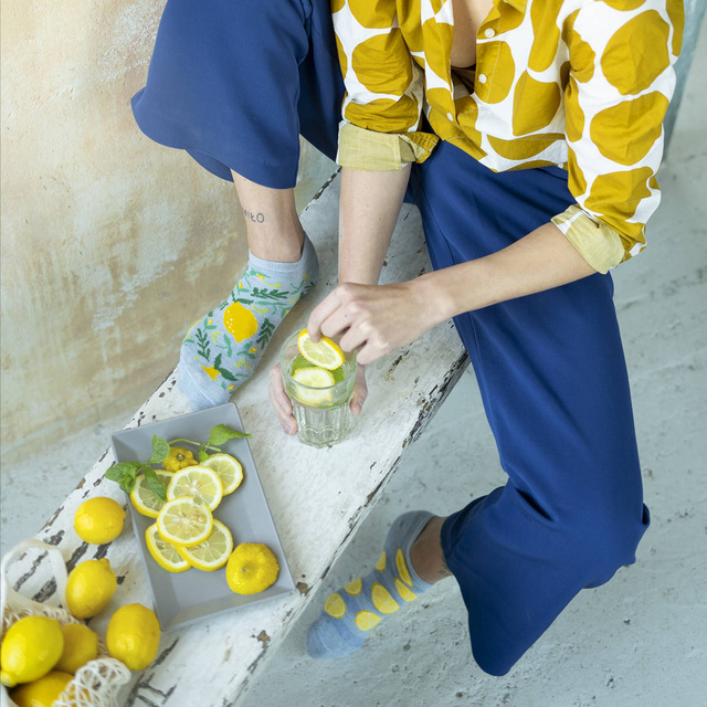 Colorful women's socks SOXO footies