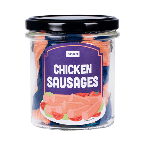 Men's socks SOXO Sausages in a jar