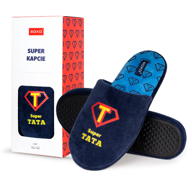 Kapcie Męskie Super Tata