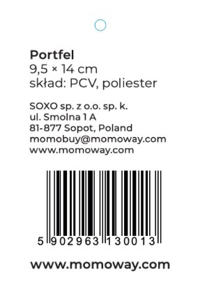 OUTLET Brieftasche SOXO - Sterne