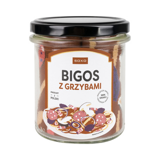 Lustige SOXO Herrensocken | Bigos im Glas | Baumwolle | ein Geschenk für ihn