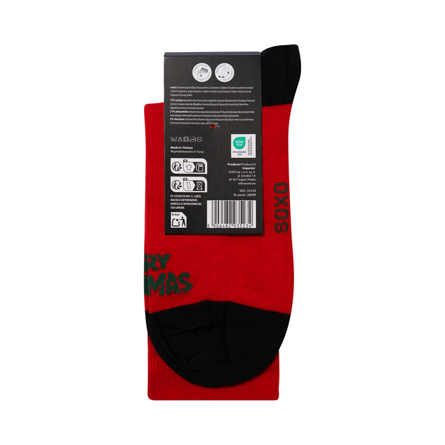 Frecher Bodybuilder-Weihnachtsmann Socken