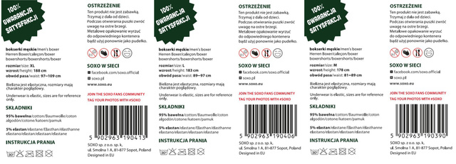 Bokserki Męskie Żurek w Puszce