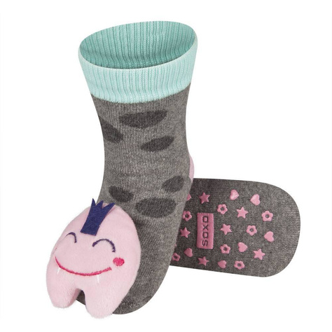 Bunte Babysocken SOXO mit Ratsche