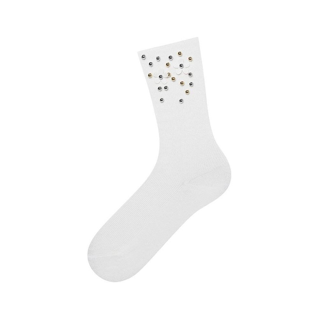 Damensocken Classic SOXO mit Perlen