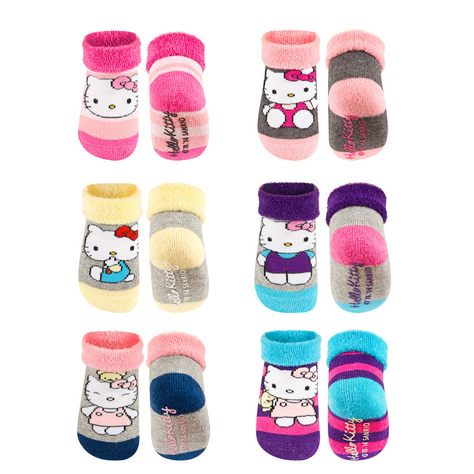 HELLO KITTY Baby Frotte Socken mit ABS