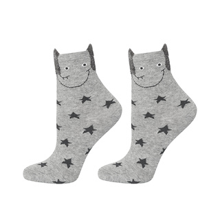 1 Paare von lustige Socken mit Ohren