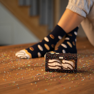 Skarpetki SOXO Donut w Pudełku - 2 Pary