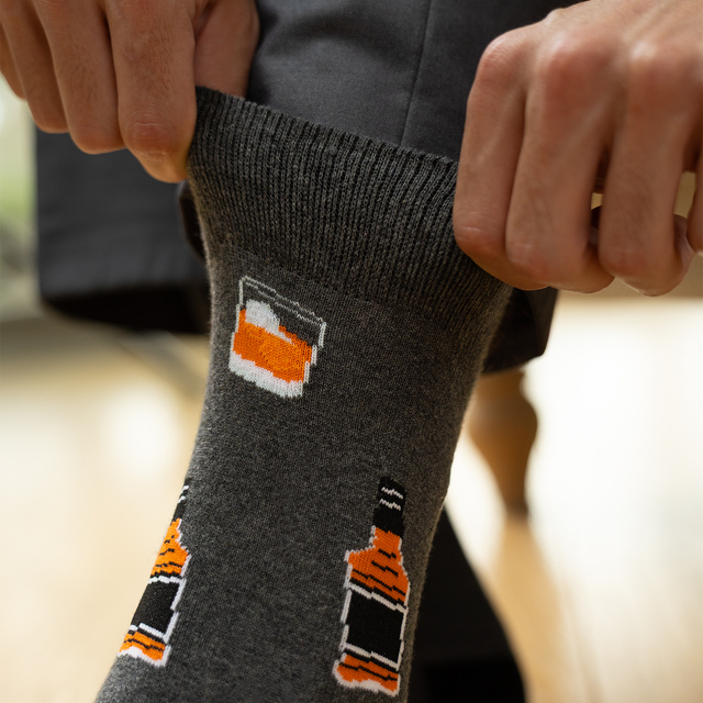 Adventskalender mit Socken – 12er-Pack