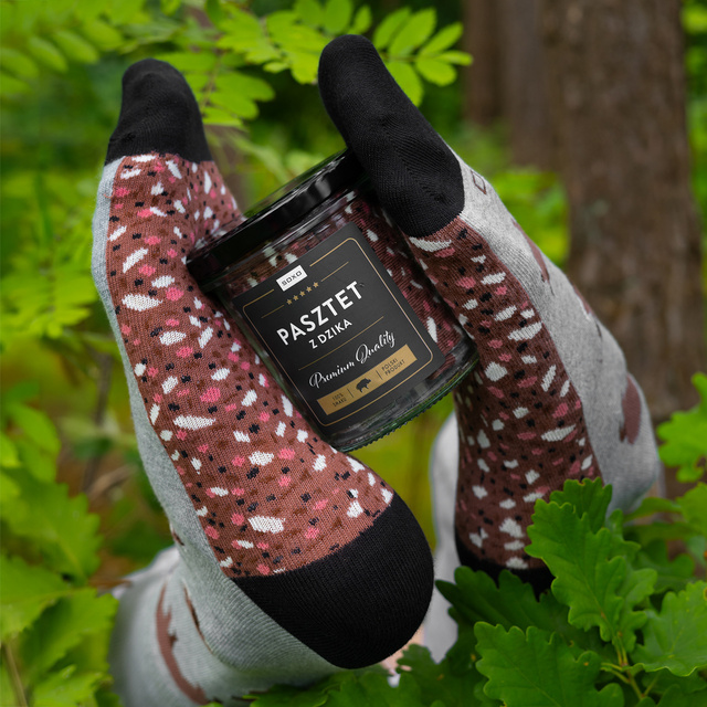 Skarpetki Pasztet z Dzika w Słoiku