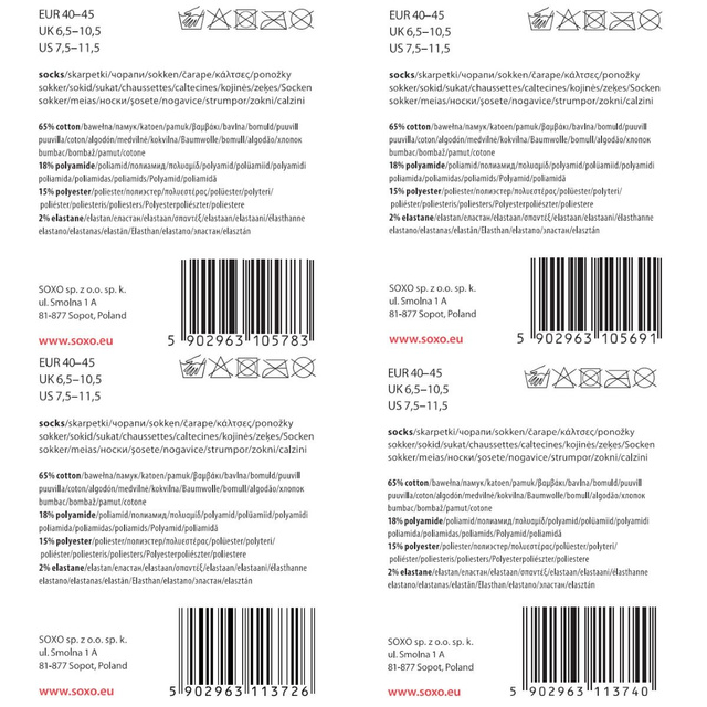 4 Paar von lustigen Socken mit Pizzamotiv einzigartiger Verpackung| Herrensocken | SOXO