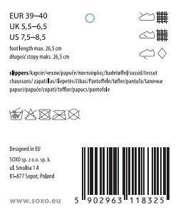 Women's slippers SOXO fur gray with a hard TPR sole