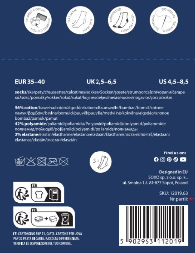 Skarpetki Wielkanoc 3-pak