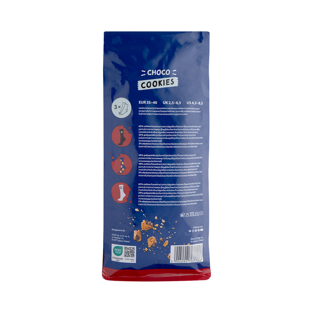 Skarpetki Ciastka 3-pak