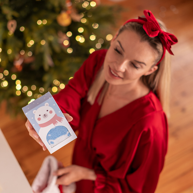 SOXO women's teddy bear socks