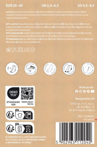 2 Paar von lustigen Socken mit Ei und Hahnmotiv in einzigartiger Verpackung | Damensocken | SOXO