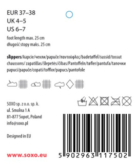 Kapcie Damskie z Serduszkiem