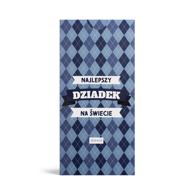 Geschenksocken für Opa, in einer Geschenkbox. Größe 40-45 