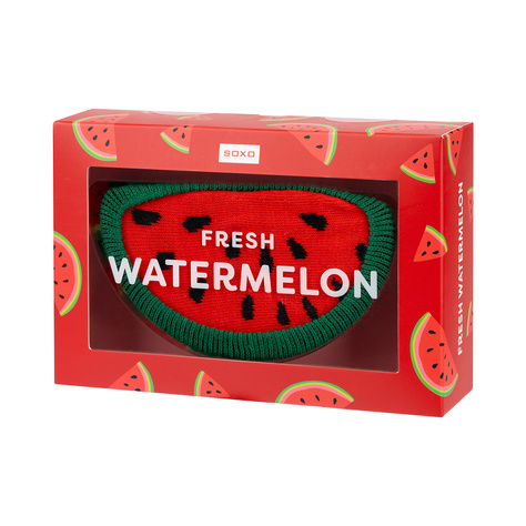 Damensocken | Wassermelone in einer Geschenkbox 