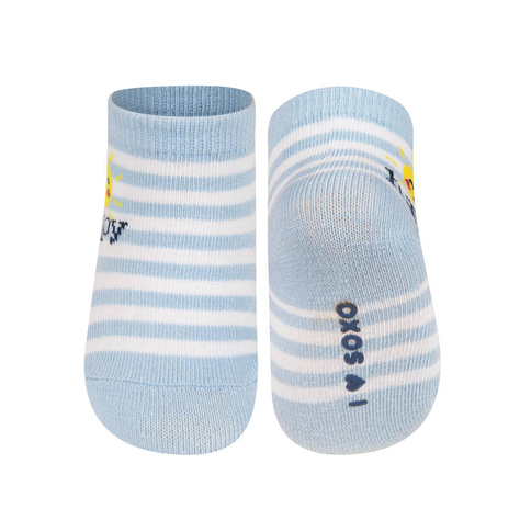 1 Paare von lustige Socken mit Sonnenschein | Babysocken | SOXO