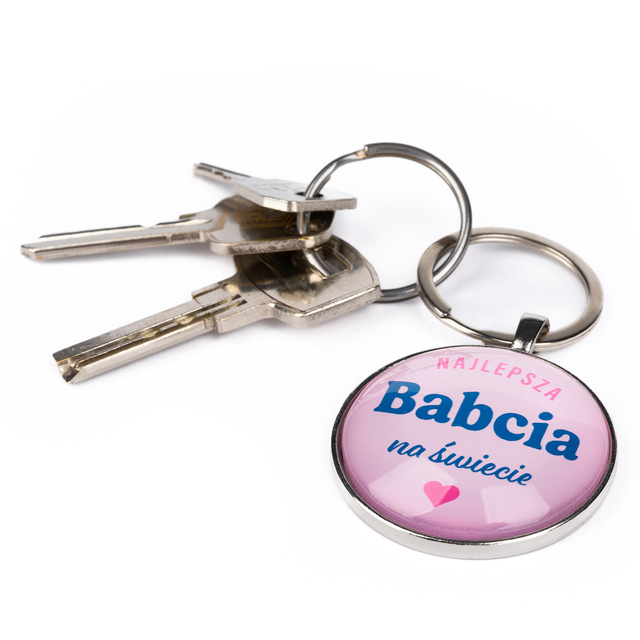 Brelok do Kluczy Najlepsza Babcia