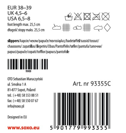 SOXO slippers "the best wife in the world"