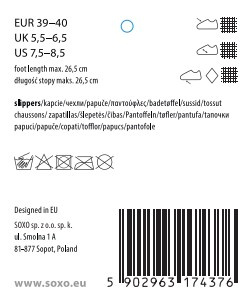 Kapcie Damskie Różowe