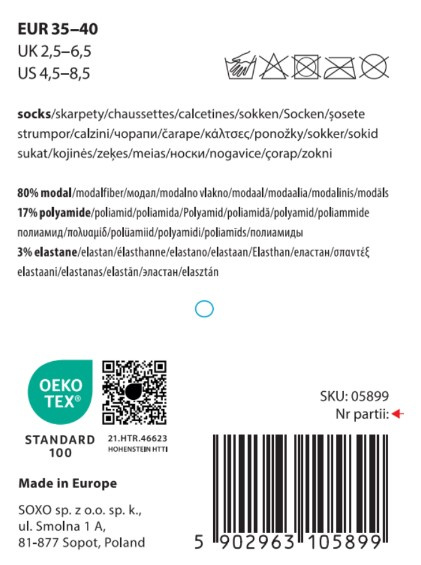 Damen Socken DR SOXO