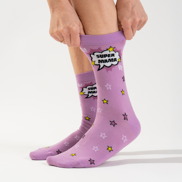 Women's socks SOXO laurel Super Mama
