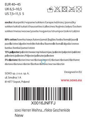 Skarpetki Świąteczne 2-pak