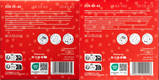 Skarpetki Świąteczne w Pudełku