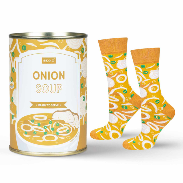Skarpetki Onion Soup w Puszce