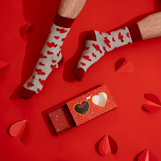 Skarpetki Serca 2-pak