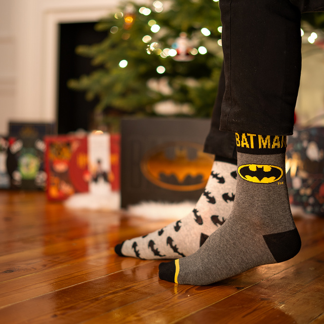Advent Calendar with Socks Batman 12-Pack