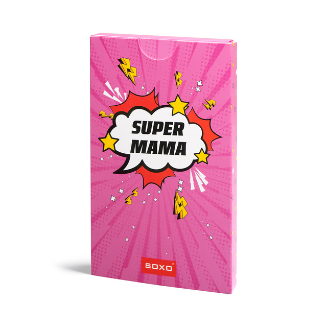 Women's socks SOXO laurel Super Mama