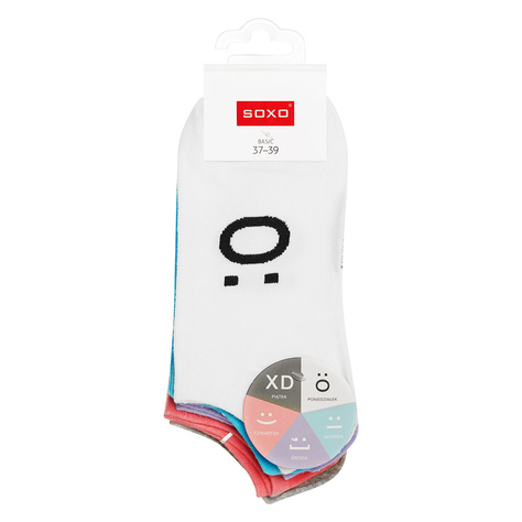 Set mit 5x Bunte Kurze Kindersocken | SOXO