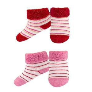 Set of 2x SOXO terry cotton baby socks