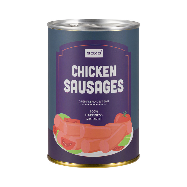 1 Paar von lustigen Boxershorts mit Chicken Sausagesmotiv in einzigartiger Verpackung | SOXO