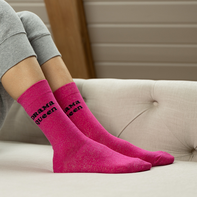 Drama Queen Socken + Schlüsselanhänger Set