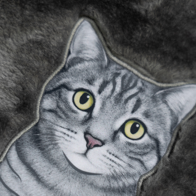 Wärmflaschenbezug Katzenmotiv