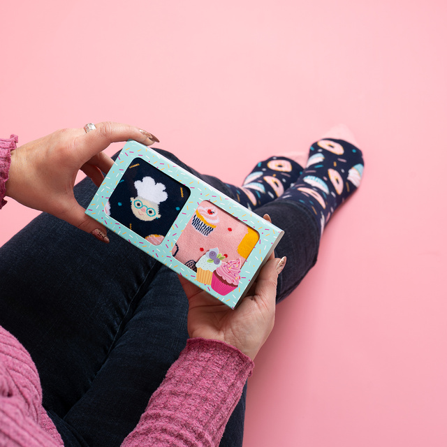 Damensocken SOXO Home Baking – 2 Paar