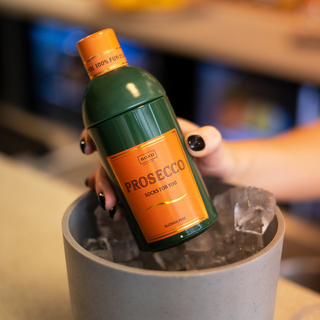 Skarpetki Prosecco w Butelce