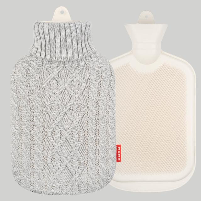 Hot Water Bottle in Sweater Cover 1.8 L