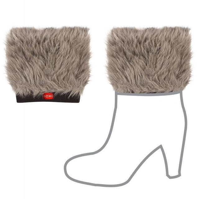 OUTLET Pelzige Beinlinge Soxo für Damen