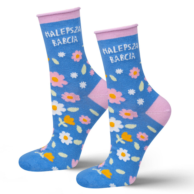 Bunte Damen Socken SOXO GOOD STUFF Baumwollen Lustige Oma