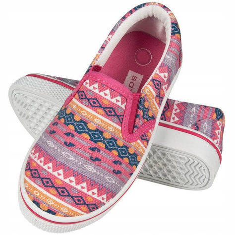 Colorful SOXO children's sneakers with patterns