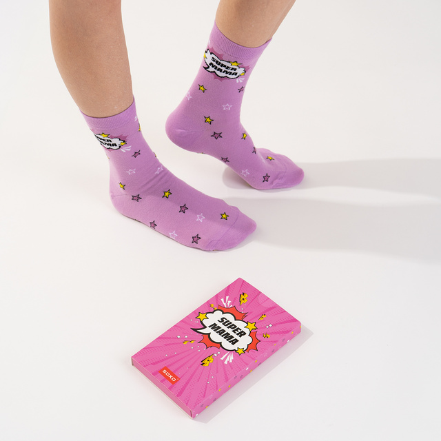 Women's socks SOXO laurel Super Mama